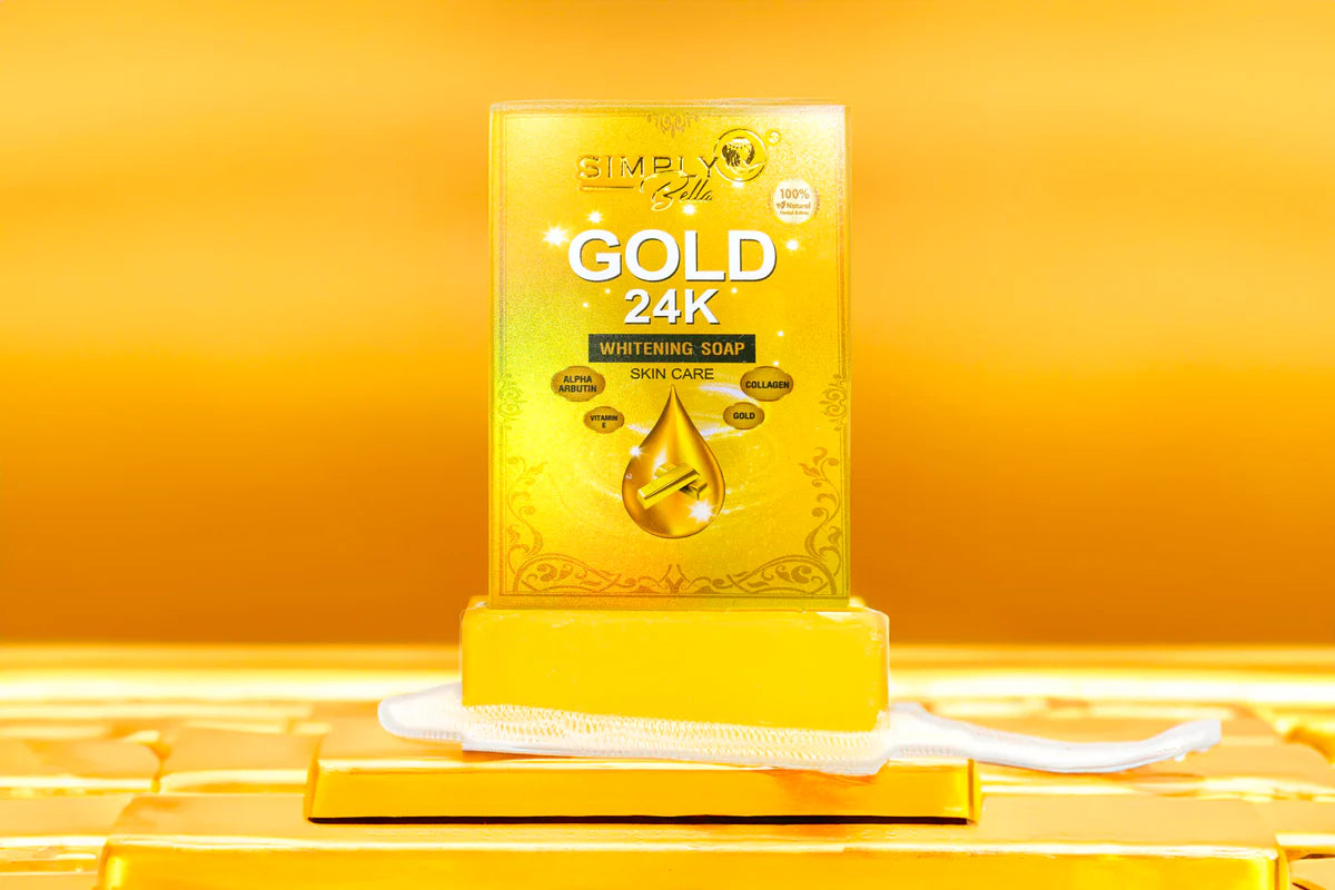 Simply Bella 24K Gold Whitening Soap
