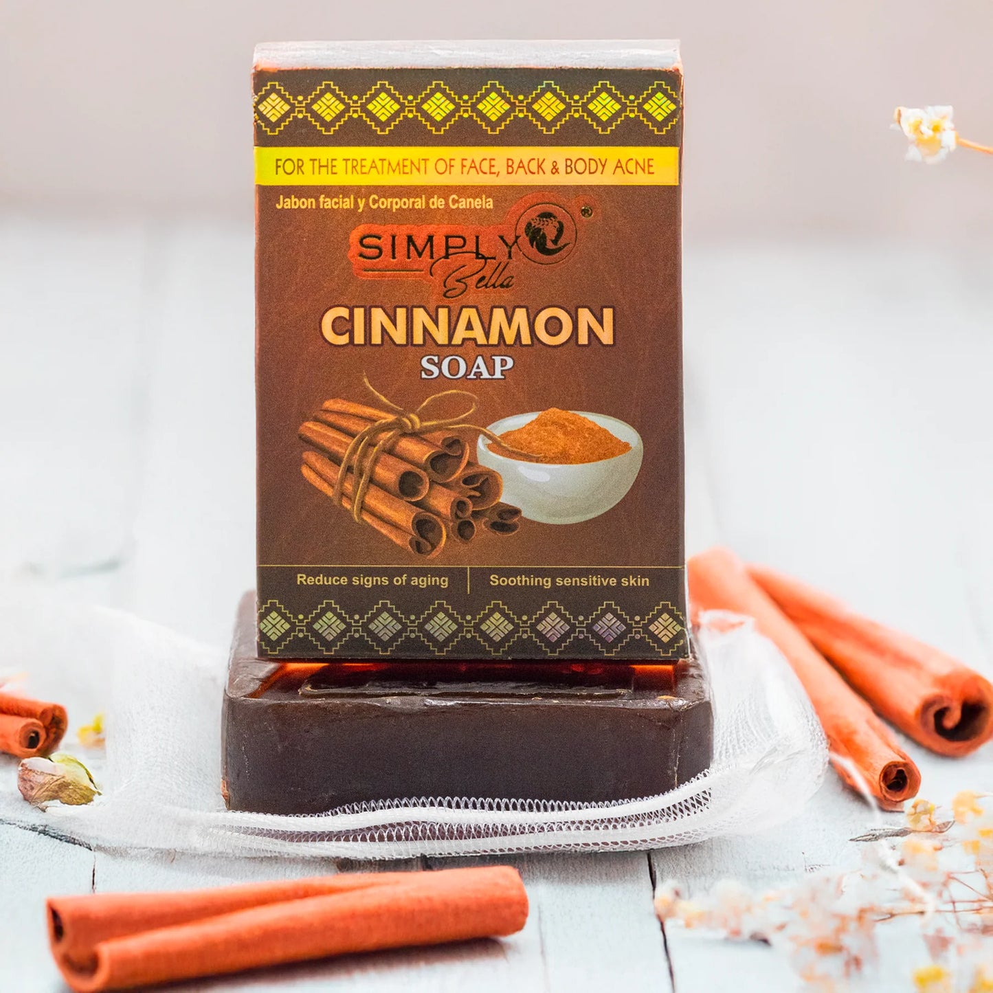 Simply Bella Cinnamon Soap